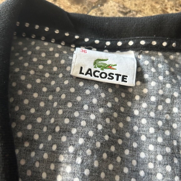 Lacoste polkadot top - Picture 3 of 4